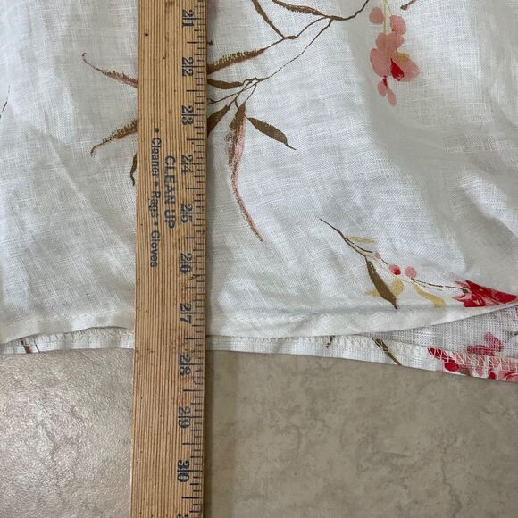 Helga May Tunic Top  Women’s 2XL Linen Minimalist Beach Coastal Boxy - Picture 9 of 10